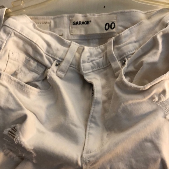 White Ripped Jeans - Picture 2 of 3